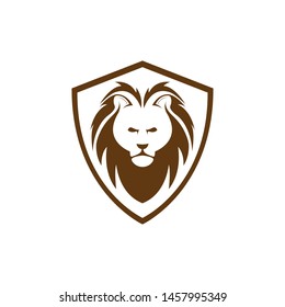 Lion Head Logo Design Template