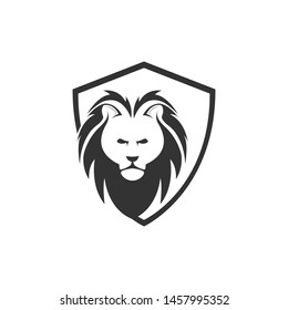 Lion Head Logo Design Template