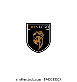 Plantilla de diseño de logotipo de cabeza de león