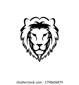  Lion Head Vector Logo Sign Concept Stock Vector (Royalty Free) 411952879