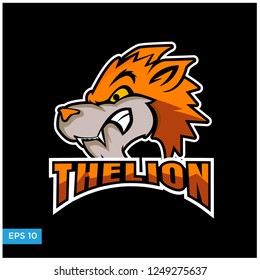 the lion head logo designs