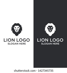 Lion Head Logo. Logo Designs Template