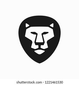 Lion Head Logo Icon