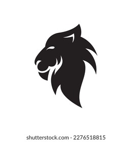 Lion head logo images illustration design