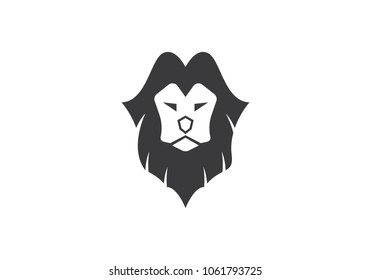 Lion Head Logo Template
