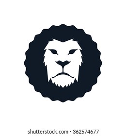 lion head - logo template