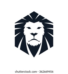 lion head - logo template