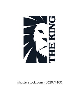 lion head - logo template