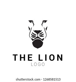 Lion Head logo template for soccer team