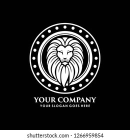 Lion Head logo Template vector icon