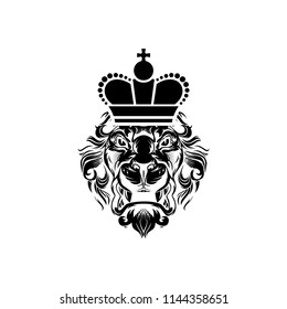Lion head logo templates