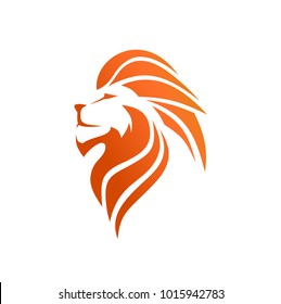 Lion Head Logo Vector