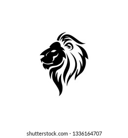 lion head logo vector