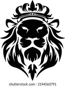 Lion Head Logo Vector