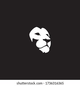 Lion Head Logo Vector Creative Graphic Stock Vector (Royalty Free ...