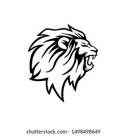 Lion Head Logo Vector Design Template
logo design