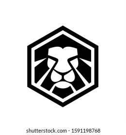 Lion Head Logo Vector Design Template logo design