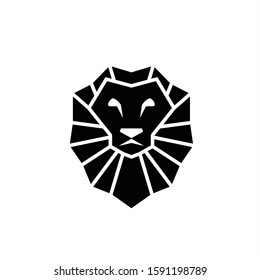 Lion Head Logo Vector Design Template logo design