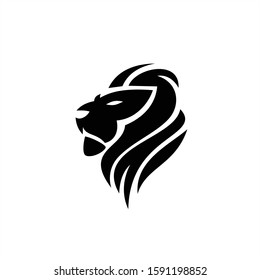 Lion Head Logo Vector Design Template logo design