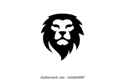 Lion Head Logo Vector Design