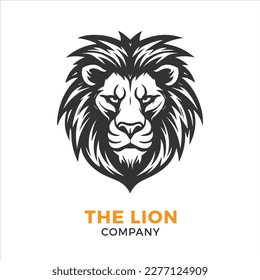 Logotipo de cabeza de león Vector Ilustración