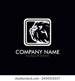 Lion Head Logo. Lion head vector illustration.