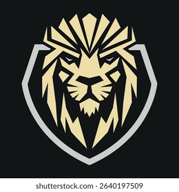 lion head logo, lion head vector illustration is good for company logo