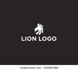 lion head logo vector template illustration design king lion logo