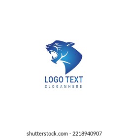Lion Head Logo Vector Template Illustration Design