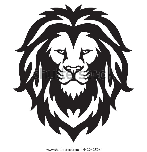 Lion Head Logo Vector Template Illustration Stock Vector (Royalty Free ...