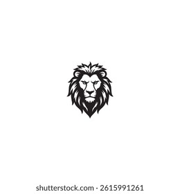 Lion Head Logo with white background. 