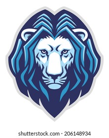 Lion Head Mascot