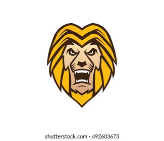 LION HEAD MASCOT