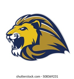 Lion Head Mascot