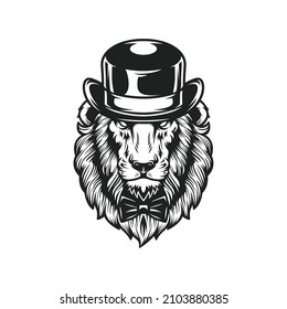 Lion Head Mascot Logo Design