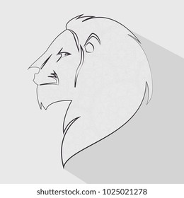 lion head profile icon