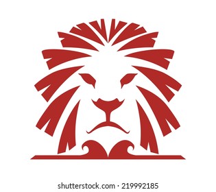 lion head red