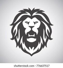 Lion Head Roar Logo Head Icon Vector