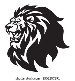 Lion Head Royalty Free Stock SVG Vector and Clip Art