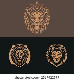 A "Lion Head Silhouette Vector Art Illustration" is a sleek and minimalist design featuring the outline of a lion's head, typically created with clean lines and sharp edges.