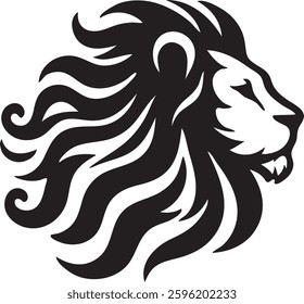 Lion head sketch vector illustration-4