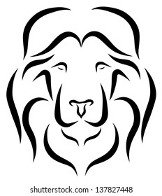 Lion Head Symbol