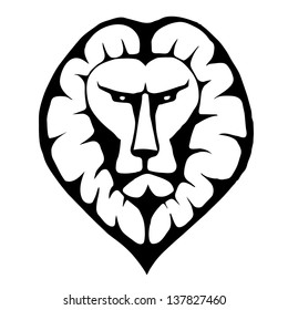 Lion Head Symbol