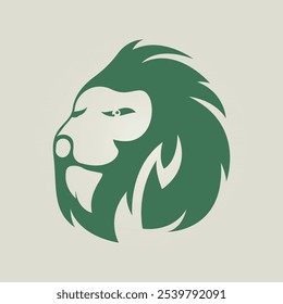 Lion head trendy artwork attractive abstract vector illustration colorful practical design.eps