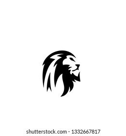 Lion head vector