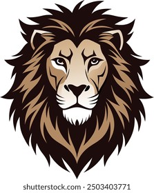Lion Head Vektorgrafik Illustration Design
