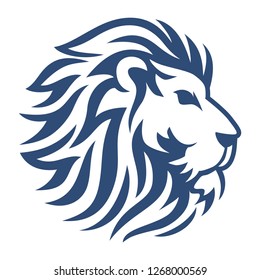 lion head vector icon