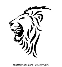 Lion head - vector illustration