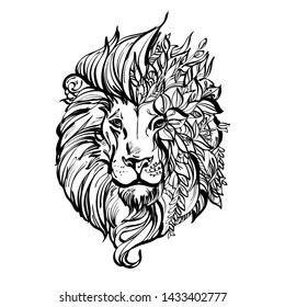 Download Lion Sketch Images, Stock Photos & Vectors | Shutterstock