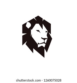 Lion head vector logo